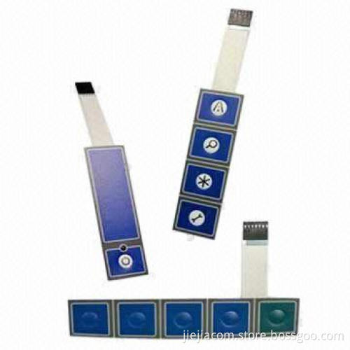 Membrane Switches with Metal Dome Feature